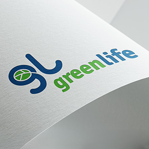 Logo Green Life - projekt i realiacja Pracownia Projektowa Zygzak